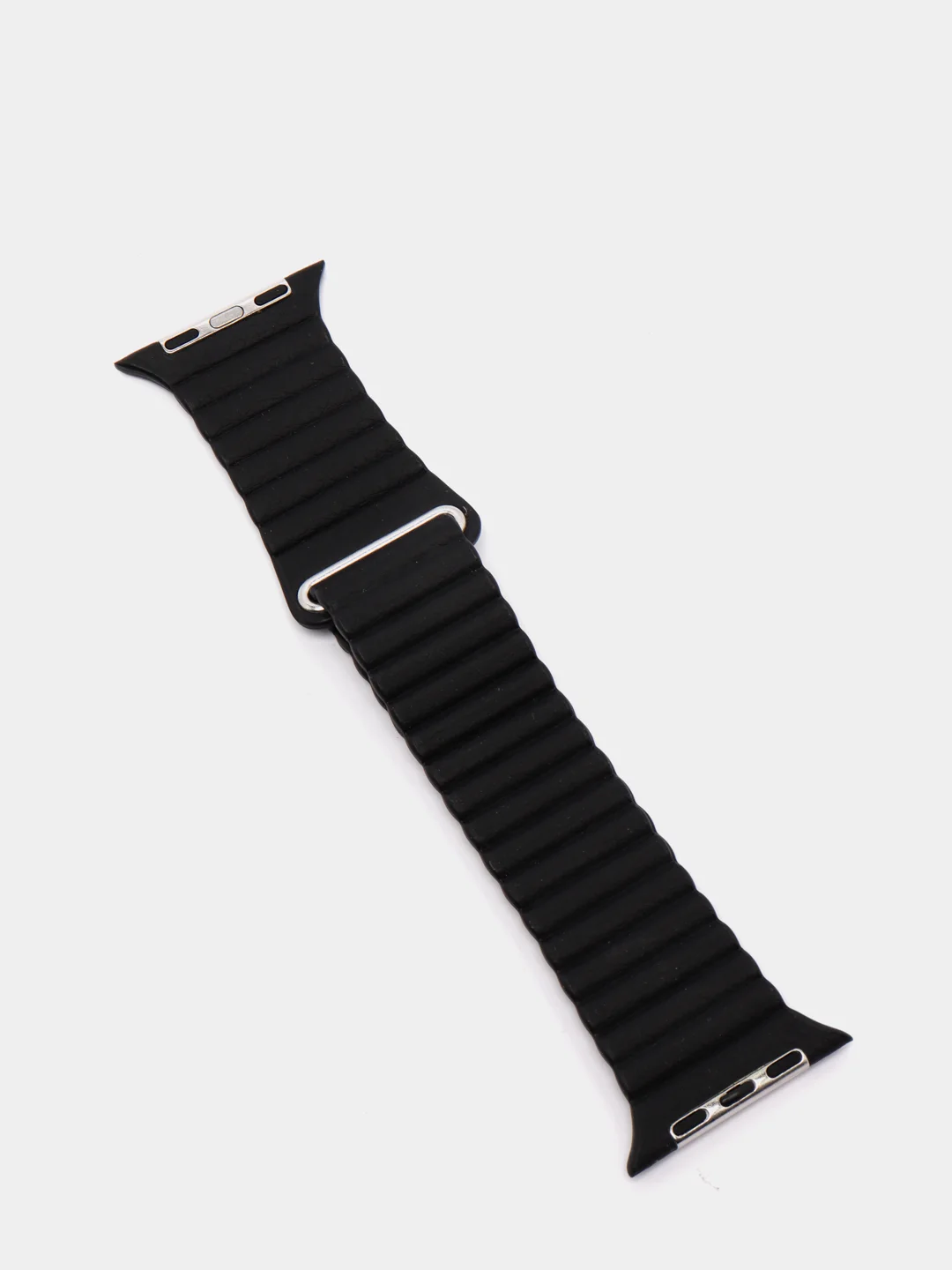 Черный ремешок для Аррle Watch, силикон, 42 mm / 44 mm