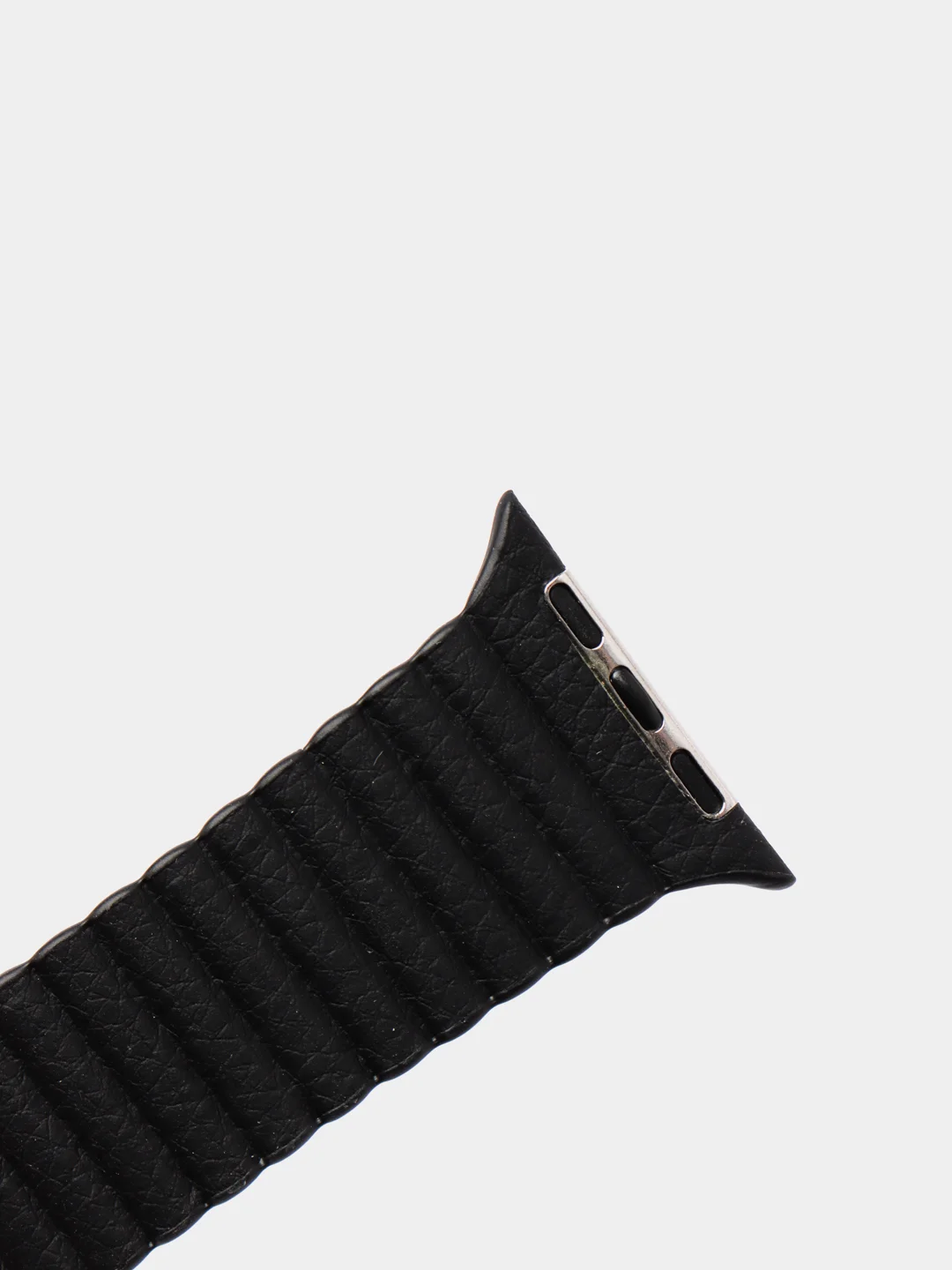 Черный ремешок для Аррle Watch, силикон, 42 mm / 44 mm