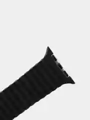 Черный ремешок для Аррle Watch, силикон, 42 mm / 44 mm