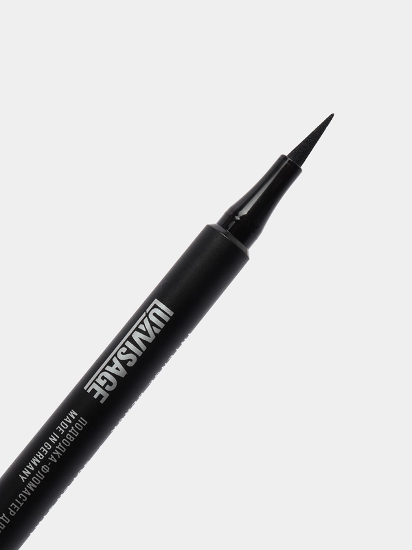 LUXVISAGE/Подводка-фломастер для глаз MATT TATTOO waterproof 24H smudgeproof тон Черный