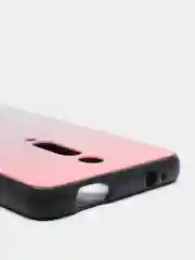 Красный градиентный чехол из закалённого стекла для Xiaomi Redmi 7A,8A,6A,8,Note 8,7,8T,10,K20,9T