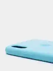 Голубой чехол Silicone Case для iPhone Xs Max