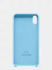 Голубой чехол Silicone Case для iPhone Xs Max
