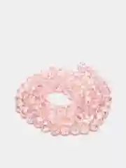 Розовый бусины стеклянные с гранями, 8 мм