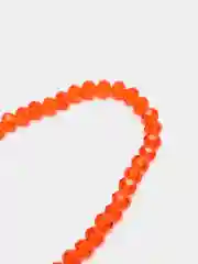 Рыжий бусины стеклянные, бусины с гранями, 6мм