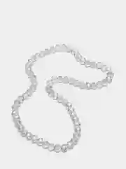 Серый бусины стеклянные с АВ эффектом, 8 мм