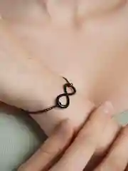 Серебряный браслет "Бесконечность"
