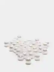 Белый бусины жемчужные 10 мм