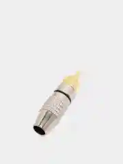 Штекер RCA тюльпан SZC-0218 RP-213 металл черный