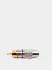 Штекер RCA тюльпан SZC-0218 RP-213 металл черный