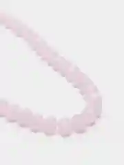 Розовый бусины стеклянные матовые, с гранями 4/6/8мм