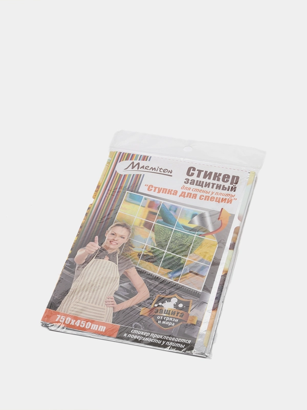 Стикер защитный на кафель "Ступка для специй" 45*75 см MARMITON 240/24