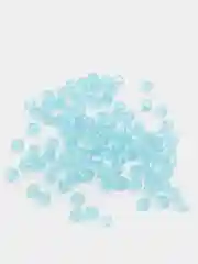 Голубой бусины с гранями 4мм