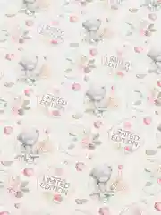 Бумага упаковочная глянцевая "Мишка", 70 x 100 см