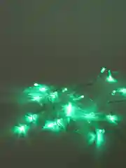 Лайм гирлянда синяя зеленая белая Новогодняя 4м, LED светодиодная, синий и зеленый свет на елку