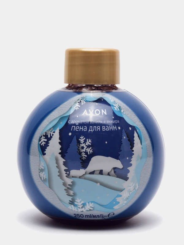 Avon Пена для ванн с ароматом ванили и инжира, 250 мл