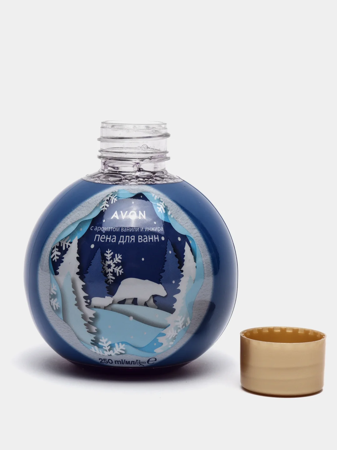 Avon Пена для ванн с ароматом ванили и инжира, 250 мл