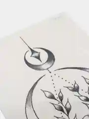 Оливковый переводные тату/для тела/временные тату/временные татуировки 21*10 см