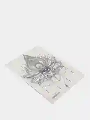 Серебряный временная переводная татуировка, 21*15 cm