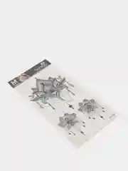 Терракотовый временная татуировка 20,5*9,5 см / переводная татуировка / тату рукав / для тела /