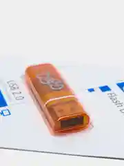 Флешка SmartBuy 32GB Glossy Orange (SB32GBGS-OR)