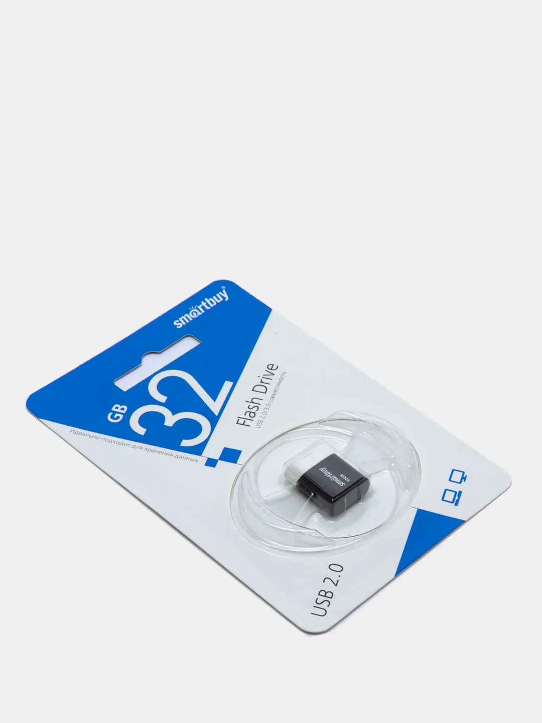 Черный флешка SmartBuy USB flash drive 32GB Lara