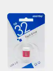 Красный флешка SmartBuy USB flash drive 32GB Lara