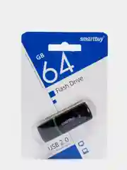 Черный флешка SmartBuy Paean 32GB / 64GB USB flash drive 2.0