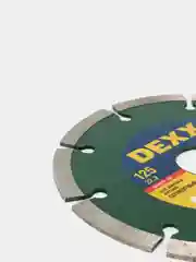 Диск алмазный DEXX сегментный по камню, бетону на болгарку ,штроборез