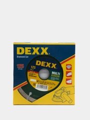 Диск алмазный DEXX сегментный по камню, бетону на болгарку ,штроборез