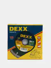 Диск алмазный DEXX сегментный по камню, бетону на болгарку ,штроборез