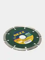 Диск алмазный DEXX сегментный по камню, бетону на болгарку ,штроборез