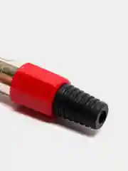 Красный штекер 6.3мм stereo цанга  1-119G