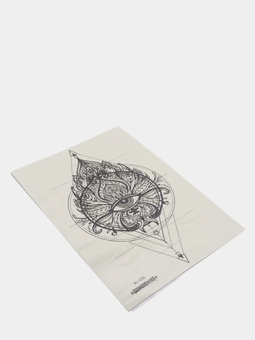 Золотой временная переводная татуировка, 21*15 cm
