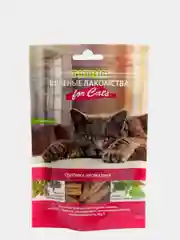 Лакомство TiTBiT Вяленые лакомства для кошек, соломка ароматная, 40 г