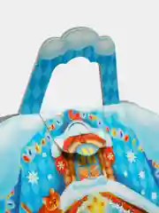 Новогодняя коробка для конфет, упаковка для сладких подарков, 0,9кг