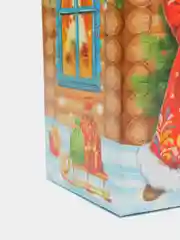 Новогодняя коробка для конфет, упаковка для сладких подарков, 0,9кг