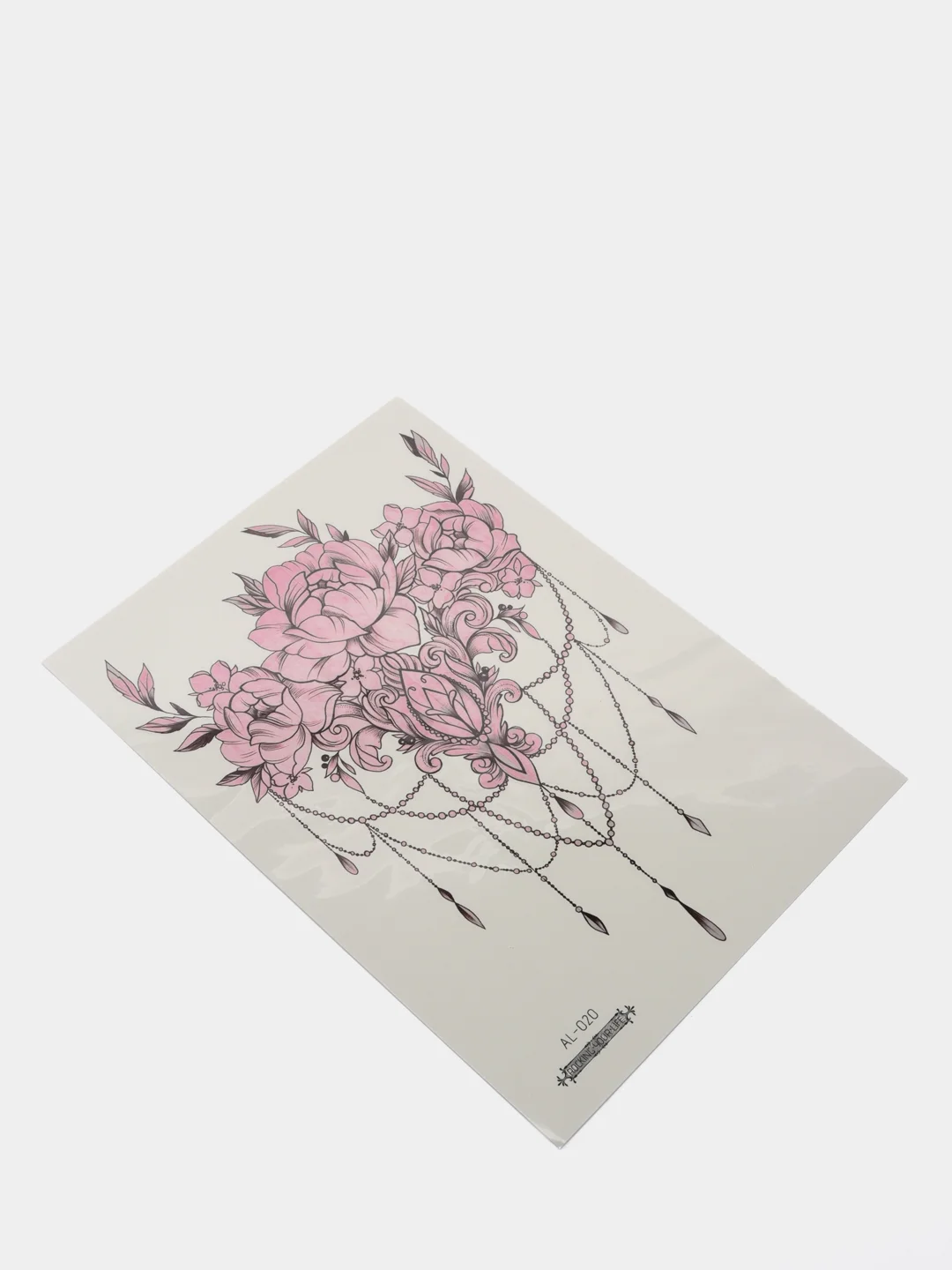 Бежевый временная переводная татуировка, 21*15 cm