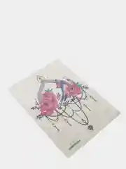 Багровый временная переводная татуировка, 21*15 cm