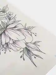 Коричневый переводные тату/для тела/временные тату/временные татуировки 21*10 см