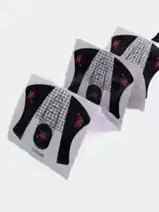 Угольный формы для наращивания ногтей, 10 шт