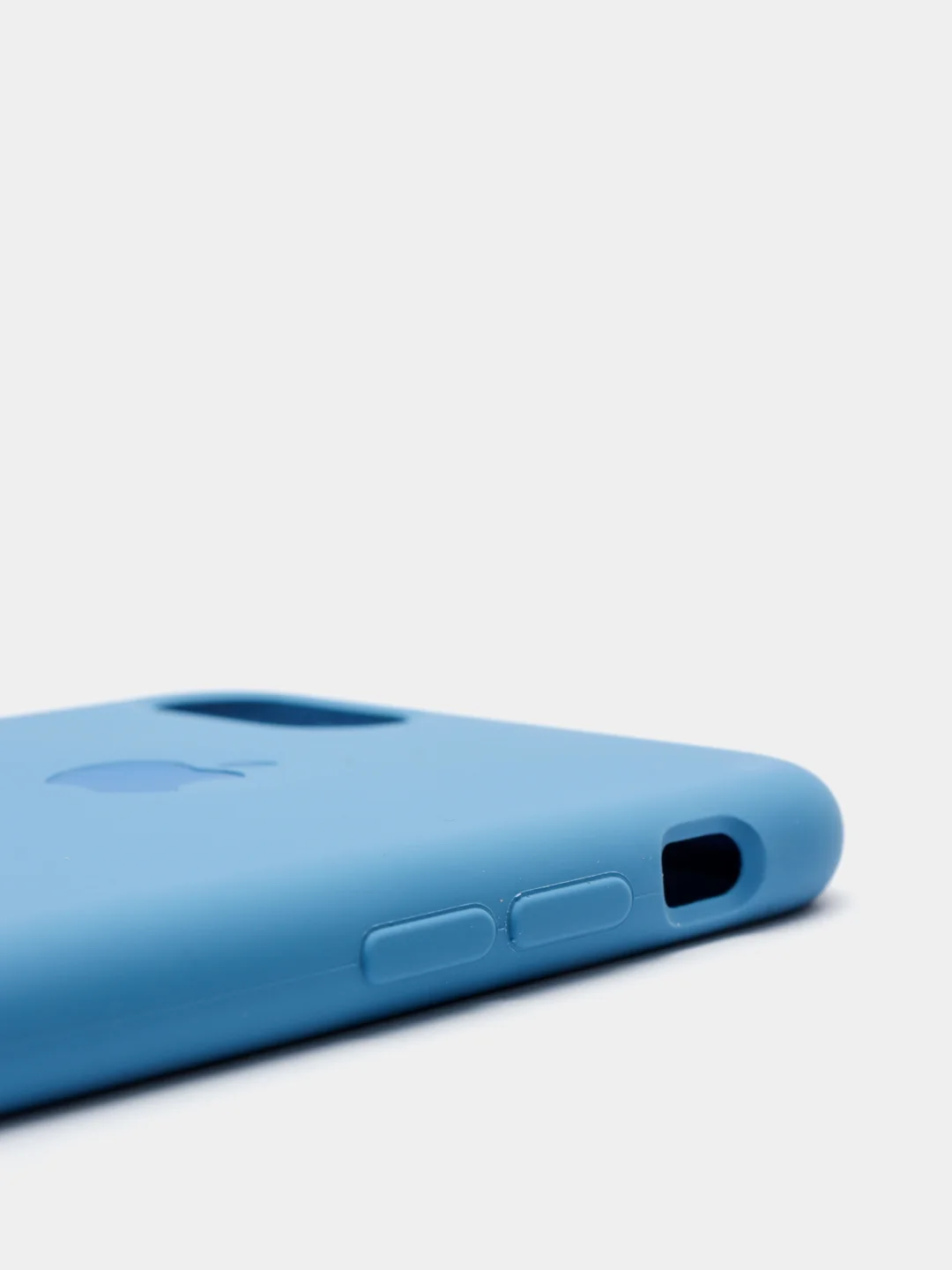 Синий силиконовый чехол Full Case для iPhone SE (2020)/ 8/ 7