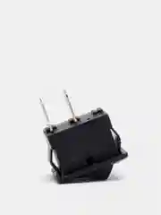 Переключатель KCD1-102-C3-B/3P on-on черный, 6A 250VAC, 3 контакта