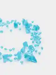 Лазурный бусины на леске, 1,5 м