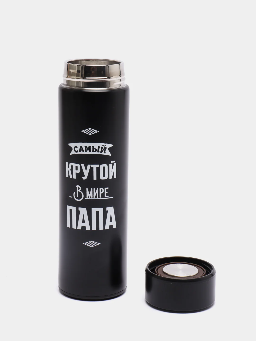 Термос "Самый крутой в мире папа", 500 мл, сохраняет тепло 15 ч