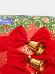 Украшение ёлочное "Бантик с колокольчиком"