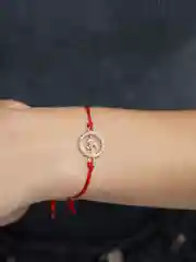 Золотой браслет красная нить / знак зодиака / каббала / оберег / от сглаза / красная нить /браслет