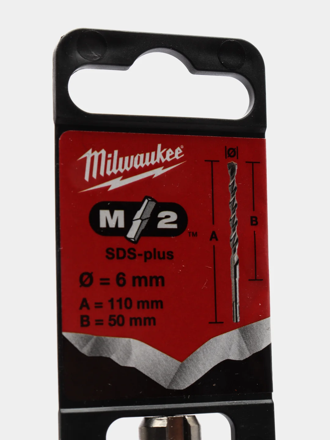 Бур SDS-plus Milwaukee M2 2 реж. кромки