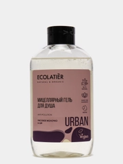 Мицеллярный гель для душа рисовое молочко и ши Ecolatier Urban 600 мл