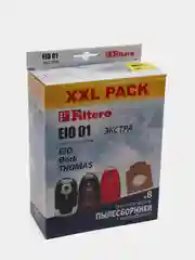Мешки-пылесборники Filtero EIO 01 XXL "ЭКСТРА", 8 штук, микрофильтр в комплекте